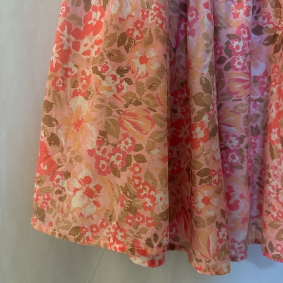 SHOWPO Phorchia Mini Floral Puff Sleeve Corset Dress Size 6 - Picture 13 of 16